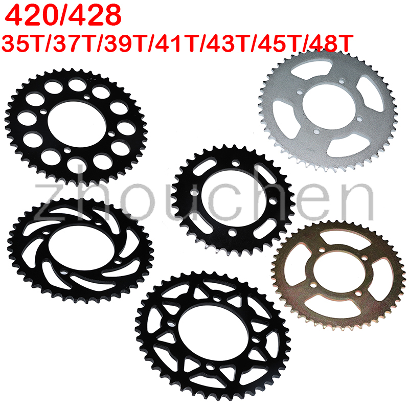 428 Chain - 420/428 цепи 76 мм 35T 37T