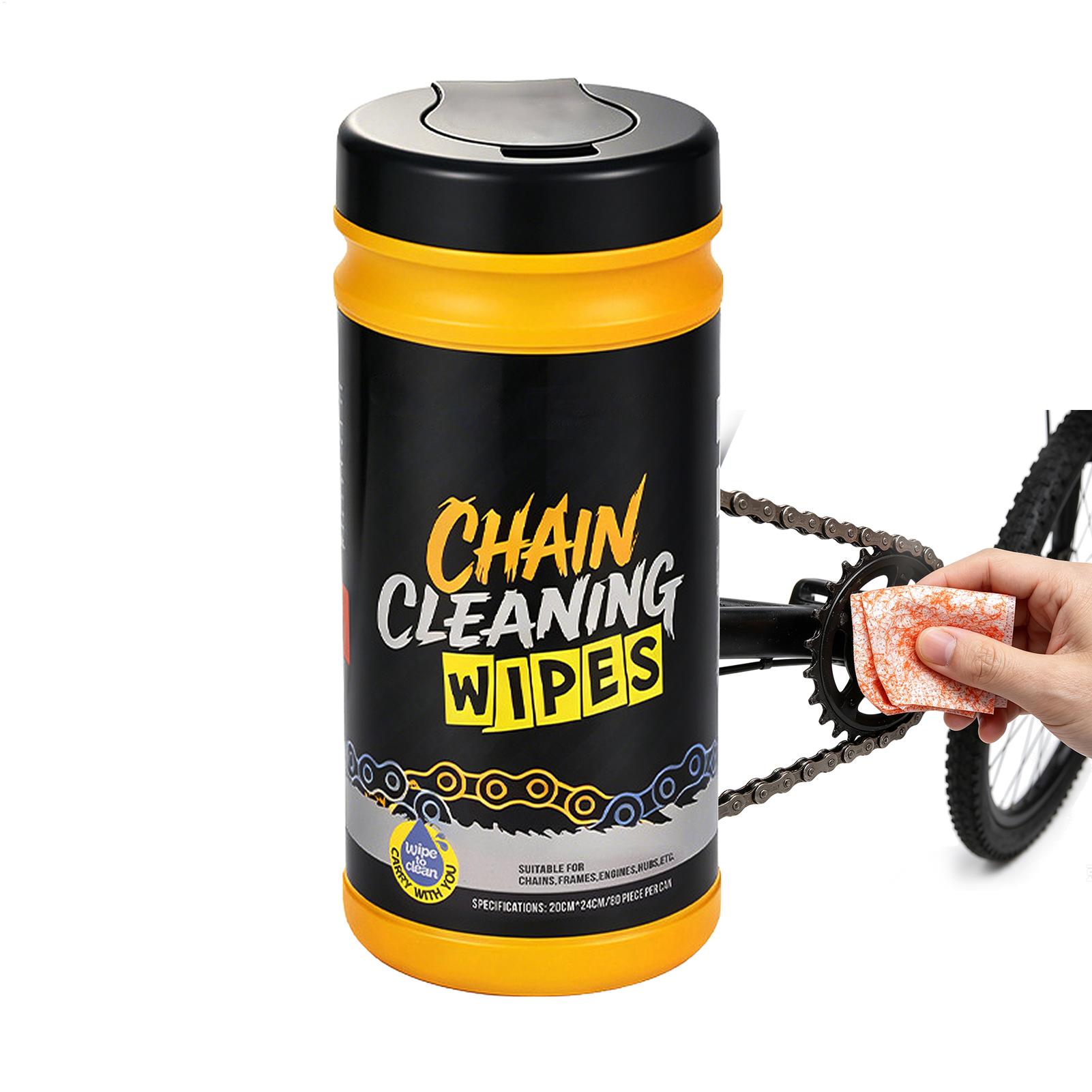 Bicycle Chain - Салфетки для очистки велосипедной цепи, 80