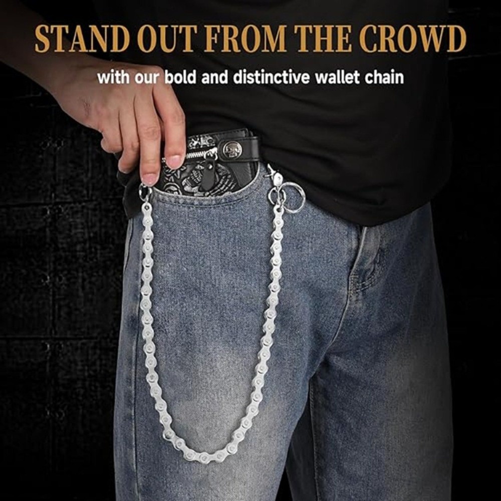Серебряная цепочка на талию в  – обзор и цена Bicycle Chain